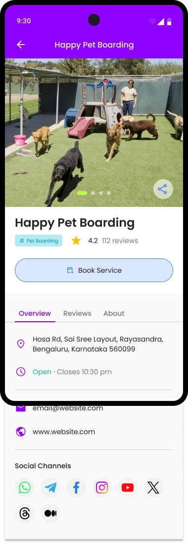Service Discovery & Booking 3