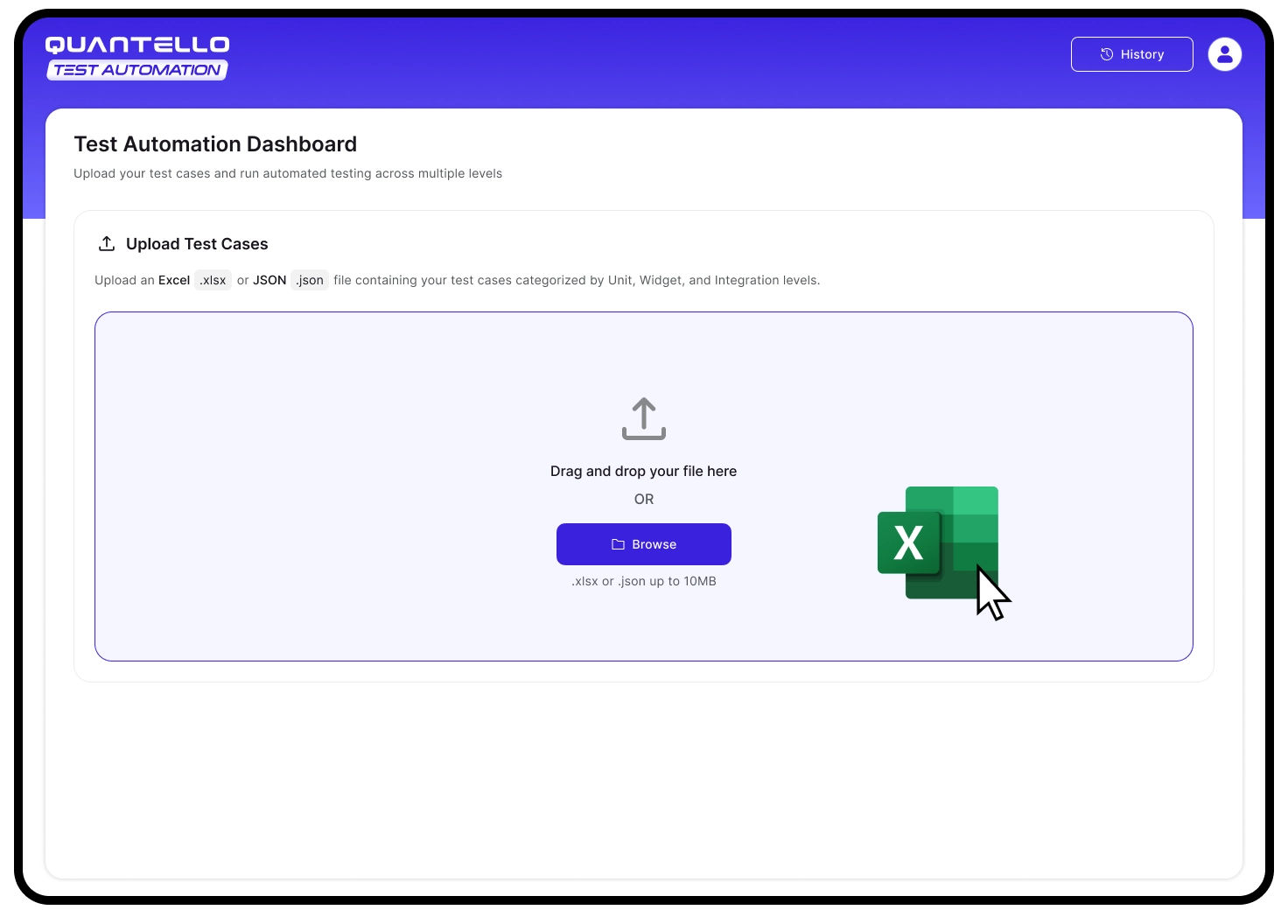Dashboard & Upload Flow 2