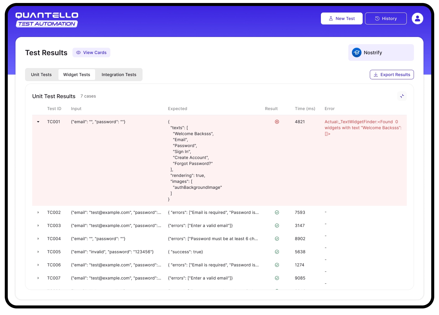 Test Execution & Results 3