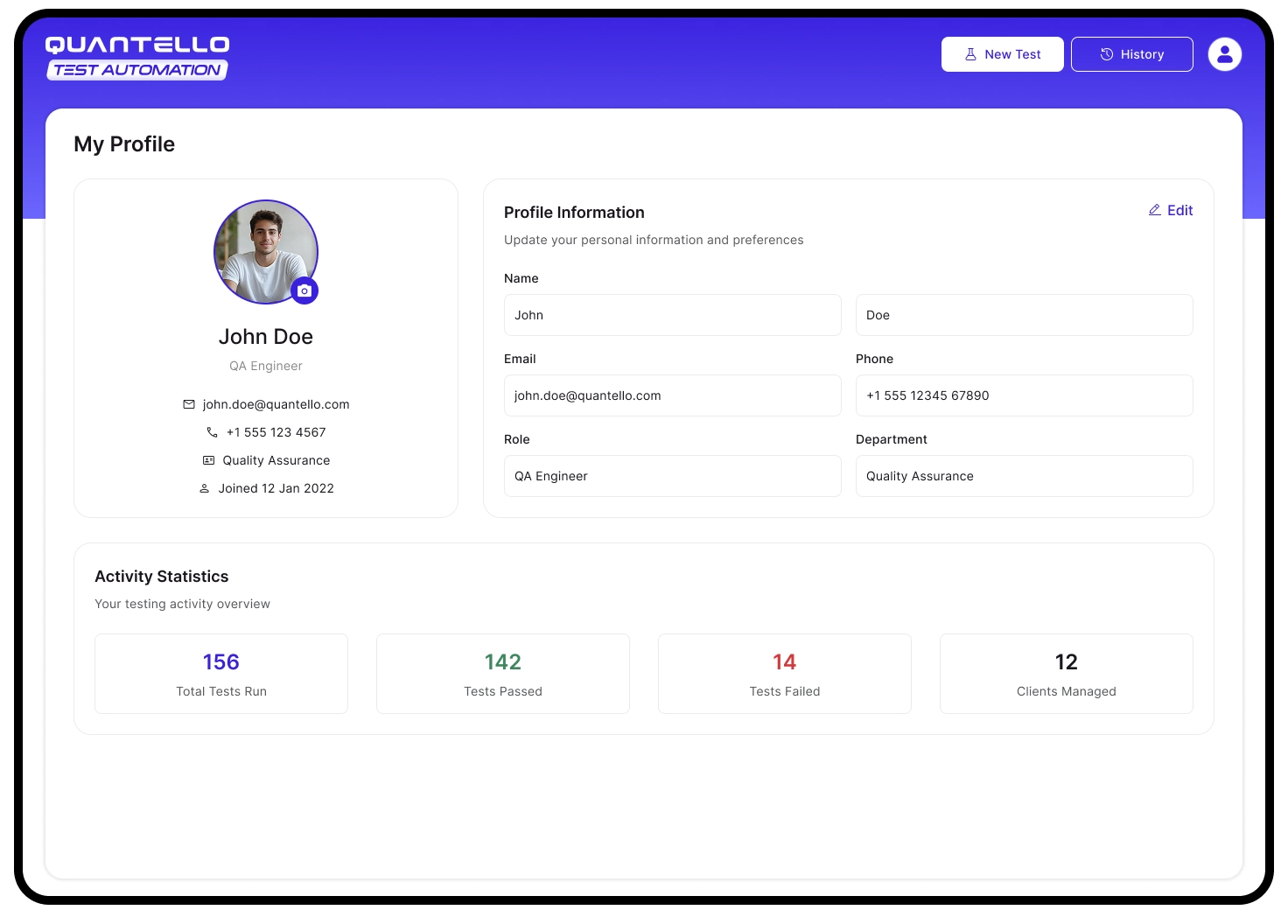 User Profile